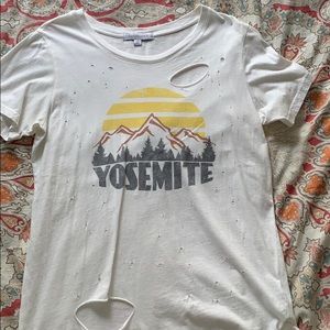 Distressed Yosemite t-shirt